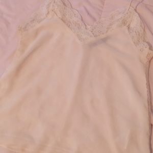 White/cream colored Zara Basic top size XS